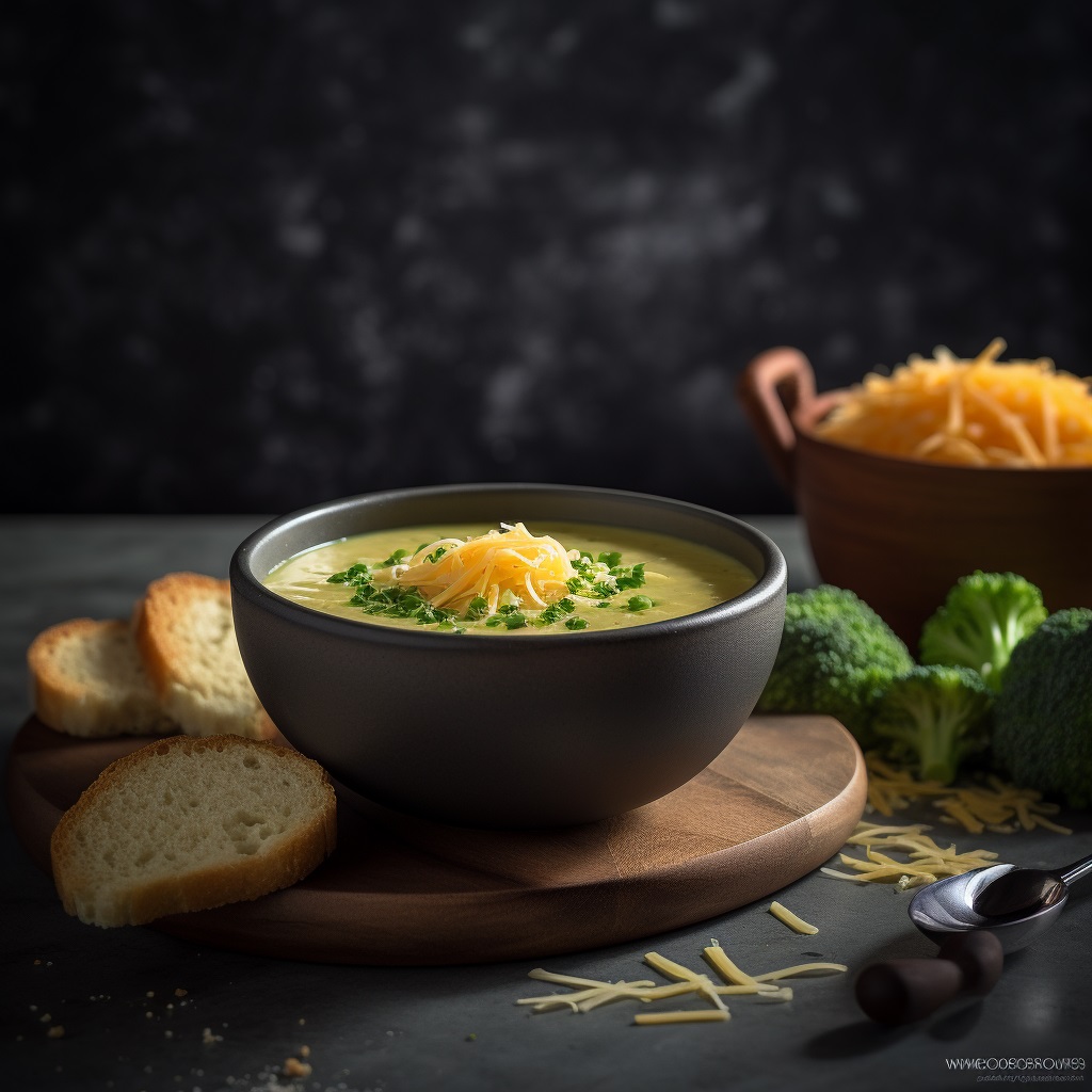 Panera Bread Broccoli Cheddar Soup Crock Pot Copycat Recipe (3)