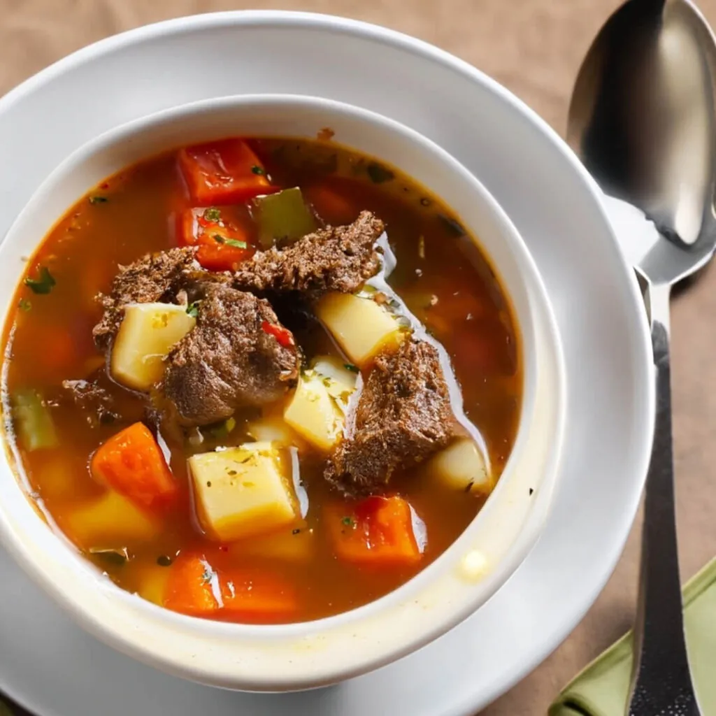 Hearty Vegetable Beef Soup Recipe